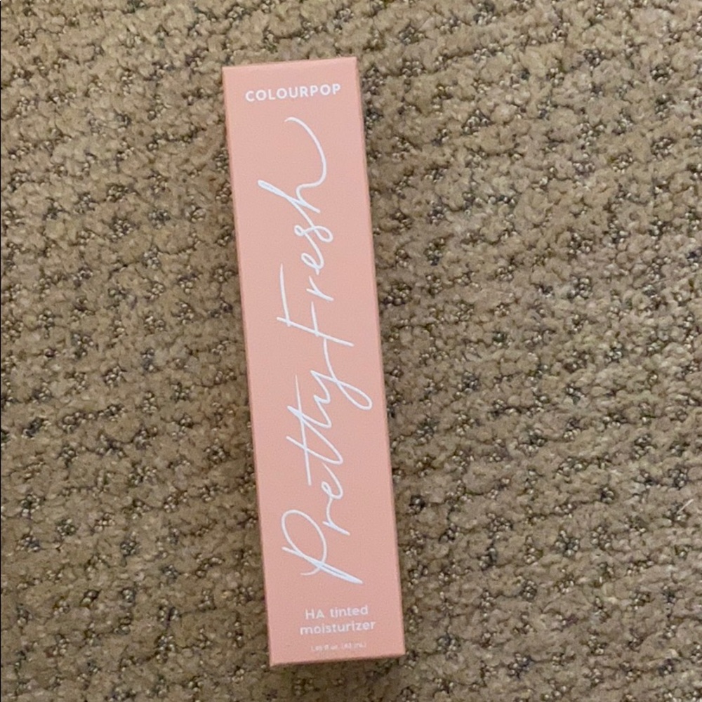 COLOURPOP HA tinted moisturizer FAIR 3w